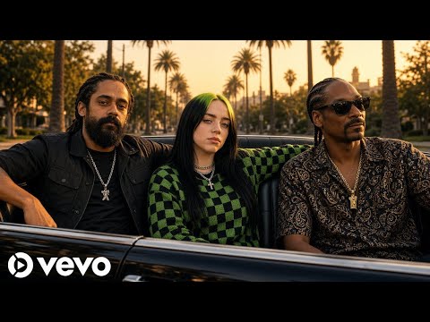 Damian Marley ft Billie Ellish & Snoop Dogg- Chasing the Sunrise [Official Music Video]