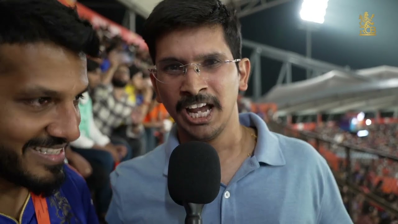 SRH vs RCB Fan Reactions from the Rajiv Gandhi International Stadium Hyderabad  IPL 2024