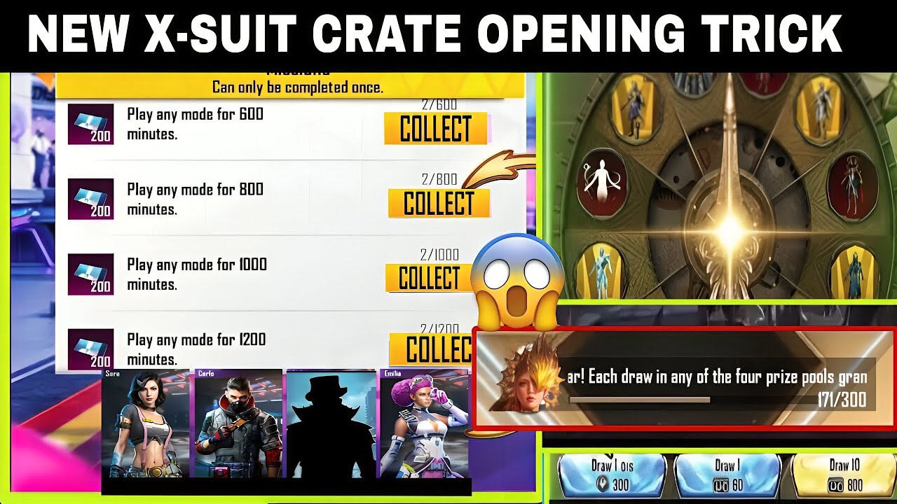 😱 Free Character Voucher And Character & Phoenixtra X-Suit Return & X ...