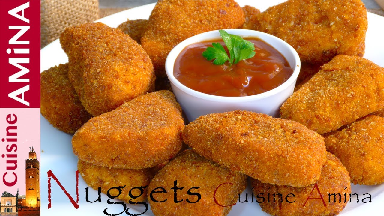 الوصفة السرية الخاصة بالمطاعم لتحضير قطع الدجاج المقرمشة Nuggets
