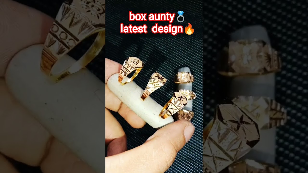 box aunty💍 latest  design🔥#gold ring 💍 #how #trending #shorts #viralvideo #ytshorts #india#song#like
