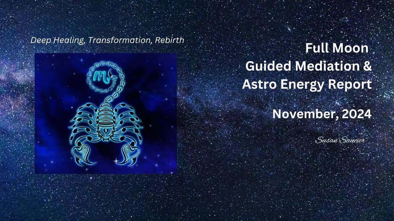 NEW MOON Guided Meditation / NOVEMBER 2024 / Deep Healing ...