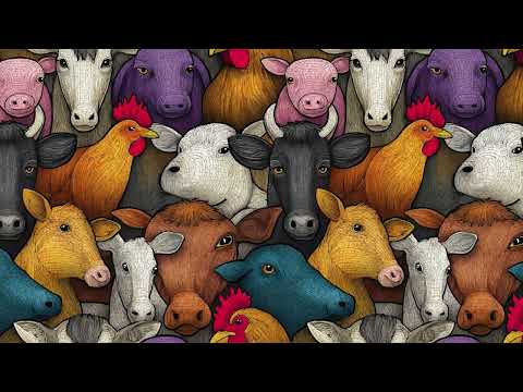 On The Farm Retro Art Style Patterns, a Pattern Graphic by karenfoleyphoto (Thumbnail 18 of 18)