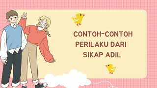 sikap adil edukasi video untuk anak-anak Sekolah Dasar (SD)