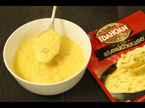 How to make Idahoan Steakhouse Loaded Potato Soup Mix in 5 minutes