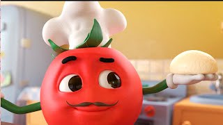 TOMATO DOPPI 🍅 Pizza And More Craziest Adventures 🌈 FOR KIDS