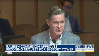 Raleigh Commission Approves Rezoning Request For 30-Story Tower