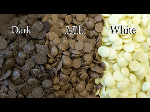 Homemade Chocolate Chips With Cocoa Powder |White Chocolate Chip | Milk Chocolate Chips