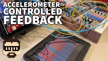 Accelerometer-Controlled Analog Feedback (iPad, Max/MSP, and Eurorack) | Simon Hutchinson