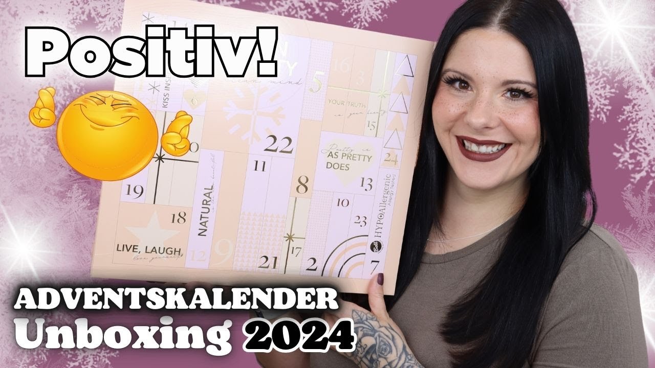 Positiv! 🥰 HYPOAllergenic Adventskalender 2024 Inhalt