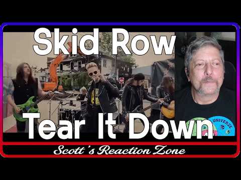 Skid Row Featuring Erik Grönwall Tears It Up In Their Original Song Tear It Down
