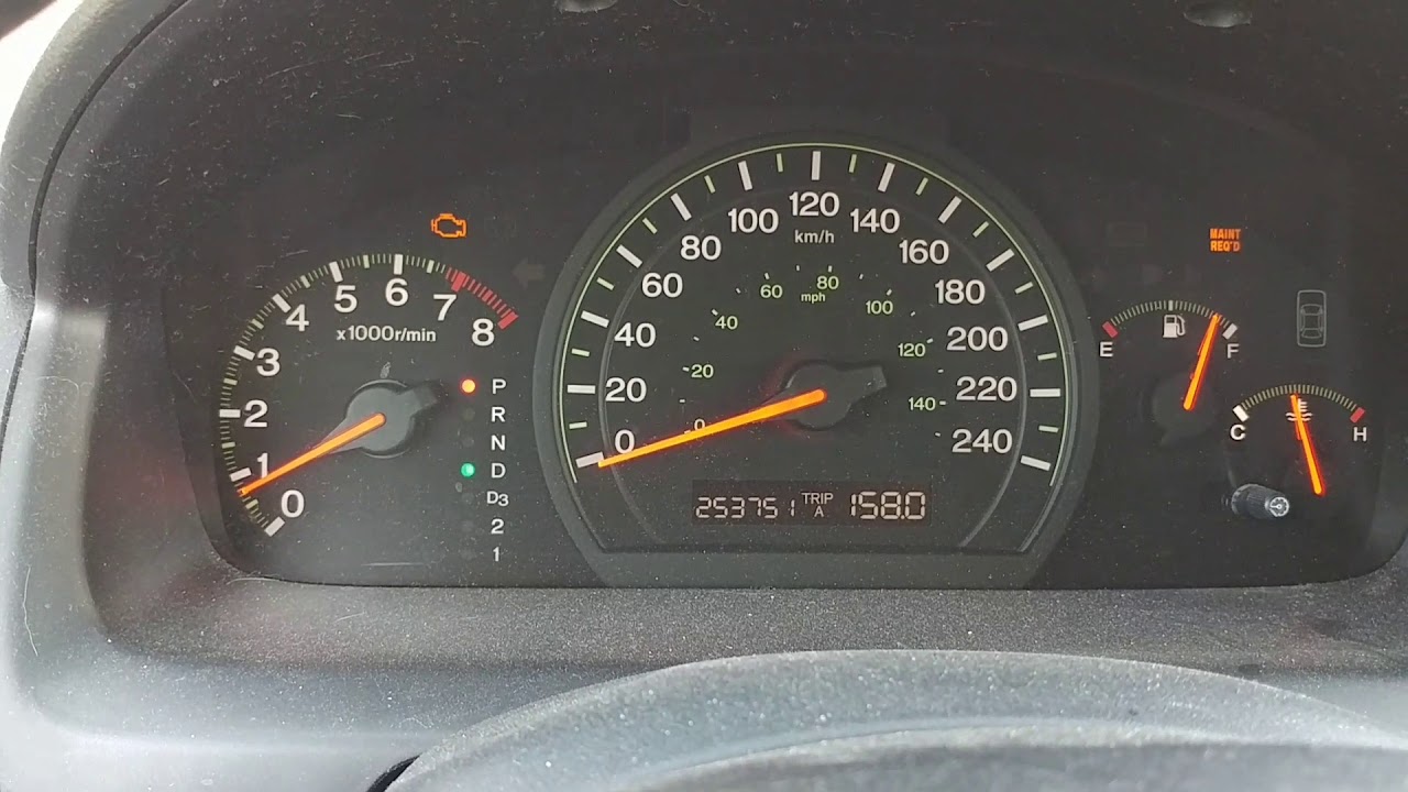 Flashing Drive Indicator on Honda Accord Dashboard - Has anyone ever