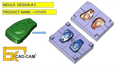 Mold design # 2  _core and cavity extraction