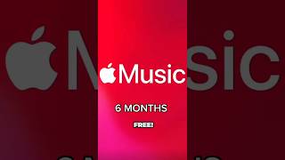 Apple Music 6 Months FREE — Limited Time Offer!