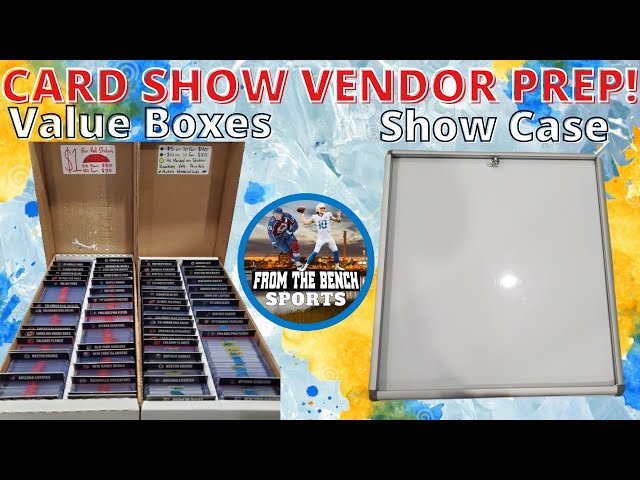 Card Show Vendor Prep - Value Boxes, Show Cases, Vlog Equipment/Setup and More - YouTube Card Show Vendor Prep - Value Boxes, Show Cases, Vlog Equipment/Setup and More - YouTube