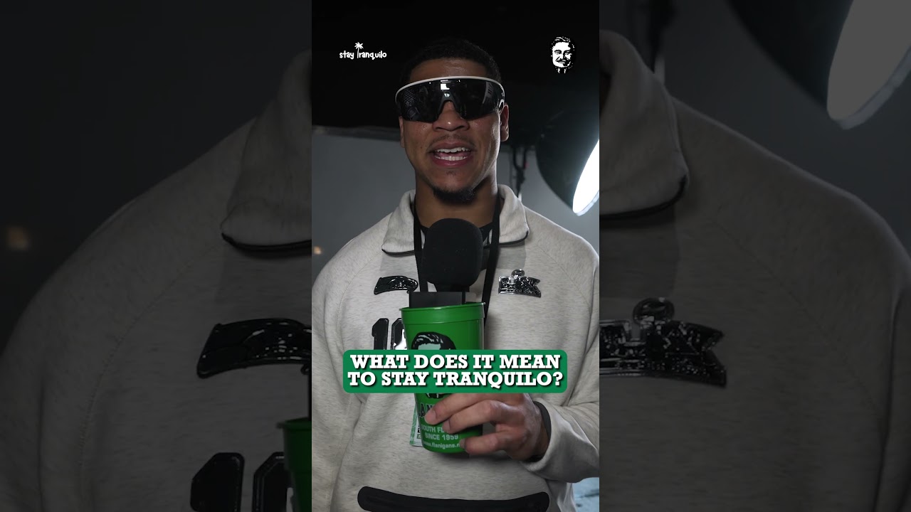 Flanigans x Stay Tranquilo at the Super Bowl with Elijah Arroyo 🙌 #flanigans #miami #superbowl #fyp