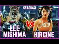 Tekken 8 ▰ LeeMishima (Armor King) vs Hircine (Xiaoyu) ▰ High Level Gameplay