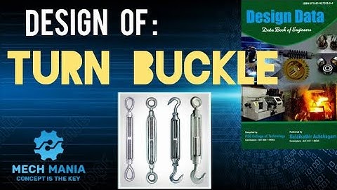 Design of Turnbuckle using PSG (Hindi)
