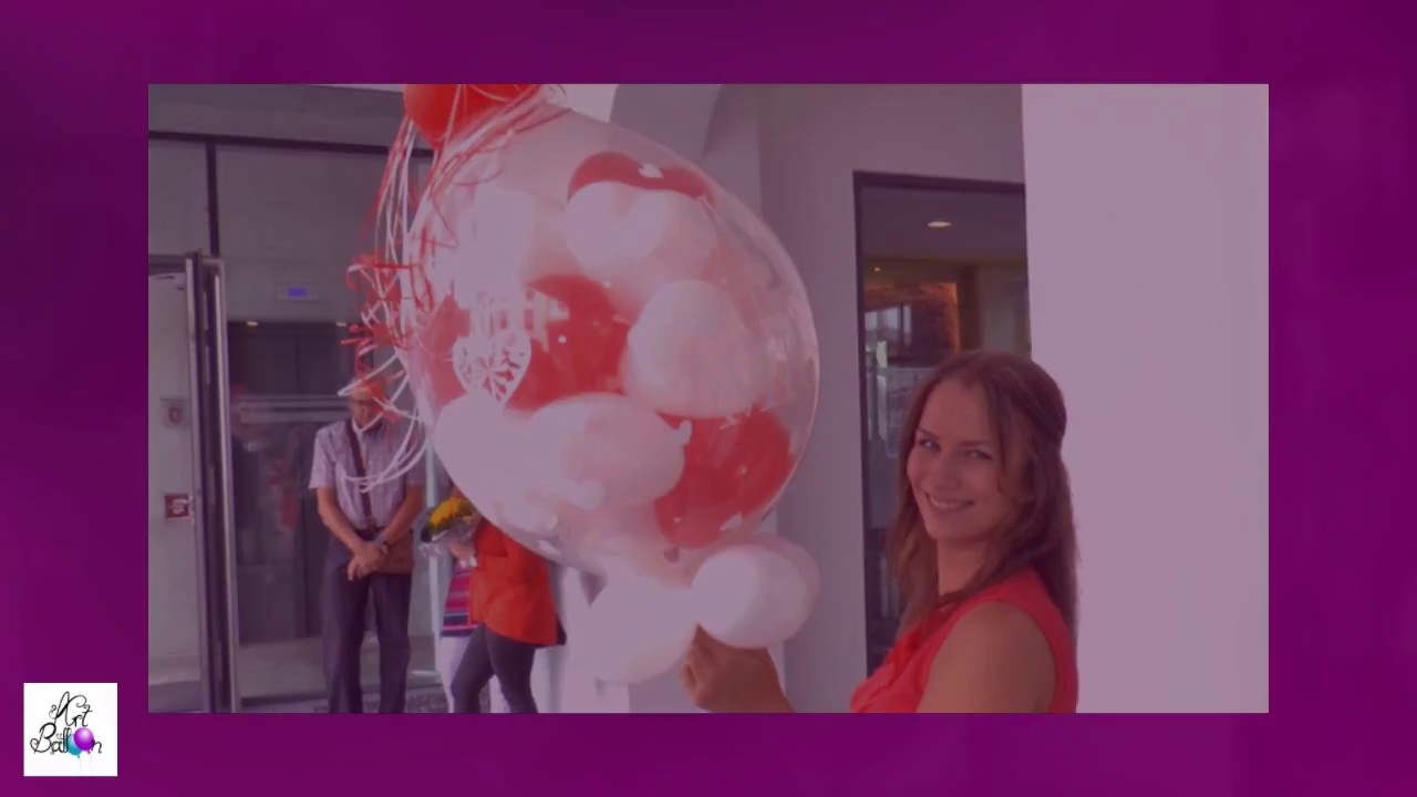 Ballonüberraschung beim Standesamt