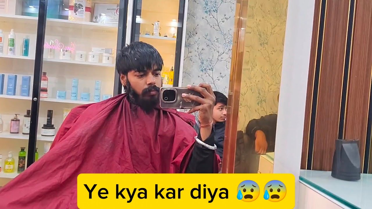 Ye kya kar diya Barber ne 😱😰😰 