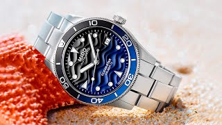 Mido Ocean Star celebrates 80 years of excellence in water resistance
Mido is unveiling a new addition to its Ocean Star range, the Ocean Star 39, which introduces a new case size with a 39 mm diameter, a first for the collection. Full details at https://www.timeandwatches.com/2024/07/introducing-mido-ocean-star-39.html Mido Ocean Star celebrates 80 years of excellence in water resistance