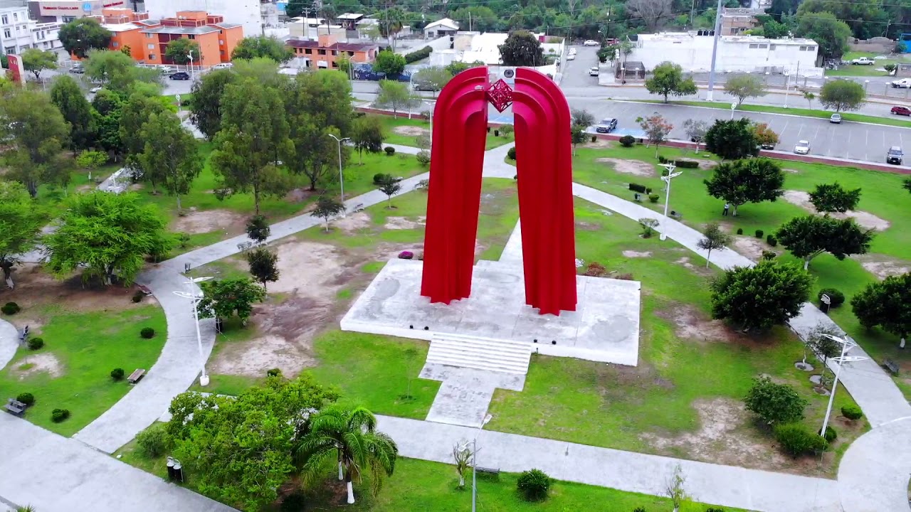La Gran Puerta de México,parque Olímpico, Matamoros tamps - YouTube