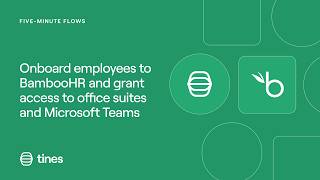 Automate employee onboarding with BambooHR and Microsoft Teams