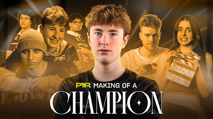 Making of a Champion - The Reality of Esports