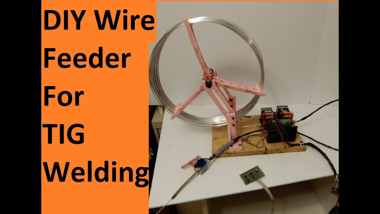 DIY wire feeder for TiG welding 