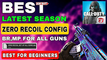 *ZERO RECOIL* Best COD MOBILE Settings In 2023 | Codm Config