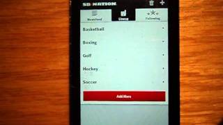 SB Nation App "Androids Top Sports App" screenshot 1