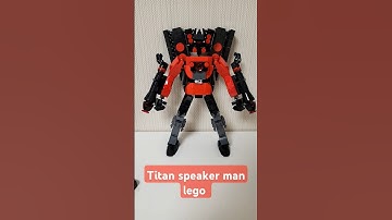 Titan speaker man lego