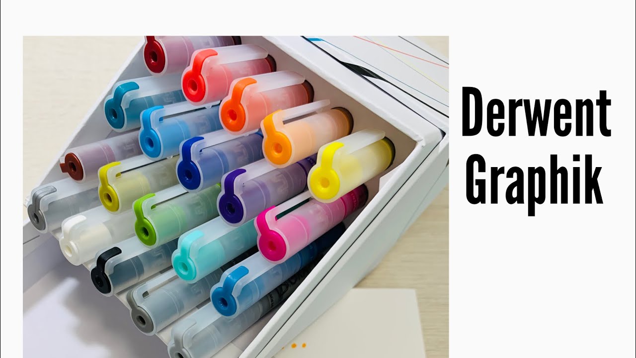 DERWENT GRAPHIK LINE PAINTER PENS