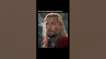Thor S Fall Mirrors Anakin S More Than We Thought Marvel Movie Shorts 