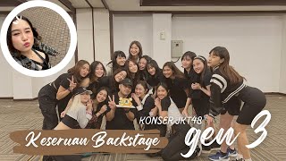 Final video keseruan backstage gen 3 @JKT48 di konser kelulusan ka Gaby dan 10 tahun anniversary!