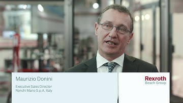 Flexibility and reliability -  Customer statement Ronchi Mario