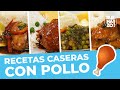 Pollo al sillao, Pollo a la olla con puré, Estofado y Seco de pollo [Recetas peruanas] | BUENAZO!
