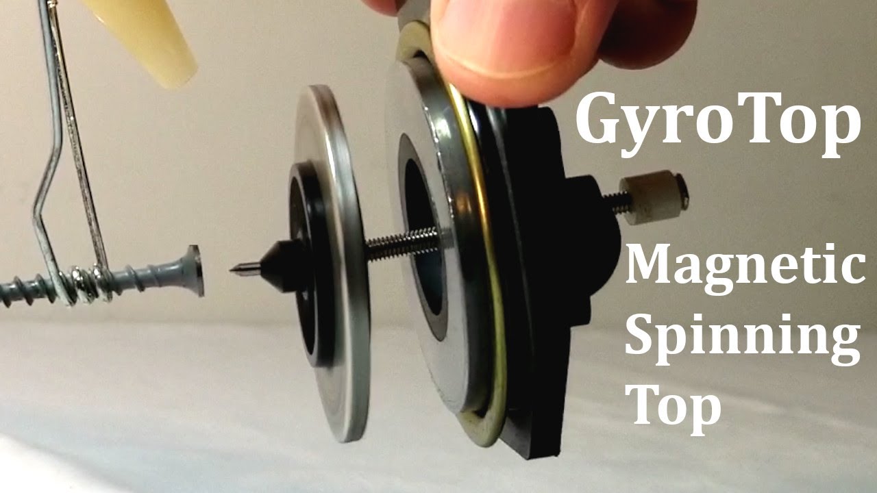 🔬MESExperiments 28 Spinning Top Aligns Opposite of