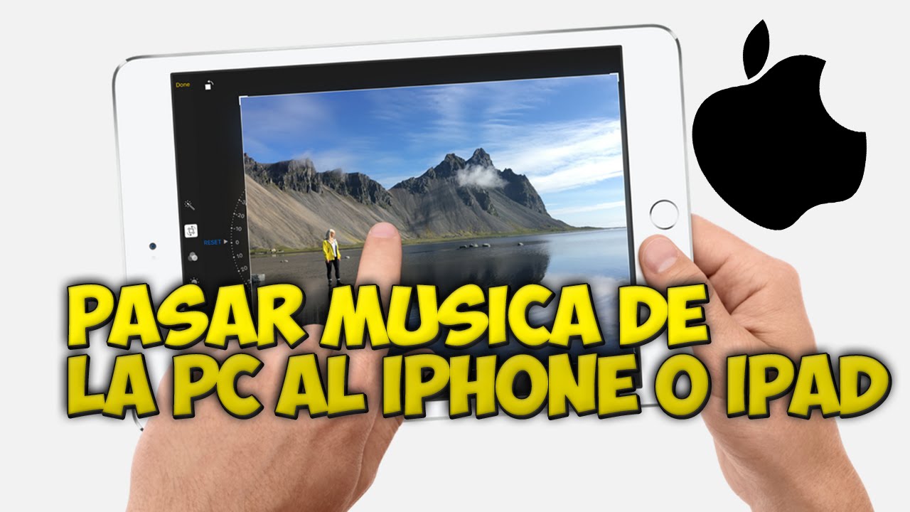 Como Pasar Musica de Tu PC A Tu iPhone,iPod,iPad 2017 YouTube