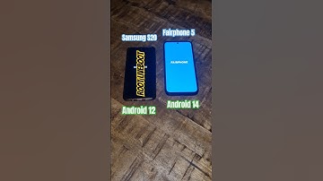 Samsung Galaxy S20 vs. Fairphone 5 boot up! Android 12 vs. Android 14 #liveboot #root #fairphone5s20