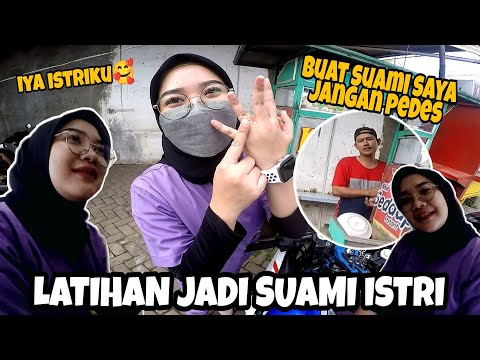 Satu Hari Latihan Menjadi Suami Istri, Nafkahin Widya Perawat Cantik \