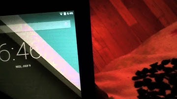 ANDROID L NEXUS 7 DEVELOPER PREVIEW