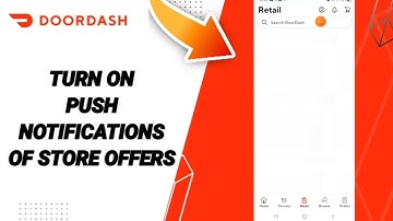 How To Turn On Push Notifications Of Store Offers On DoorDash App 2024