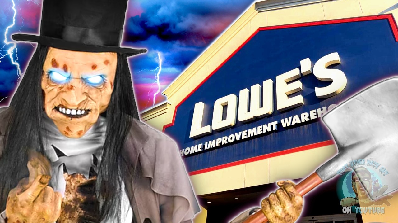 LOWES Halloween 2025 Canton Ohio! | Animatronics Fully stocked!