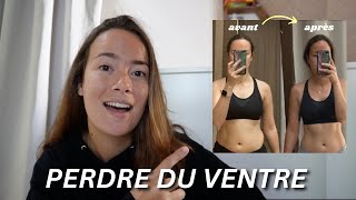 PERDRE DU VENTRE: les meilleures astuces perte de poids