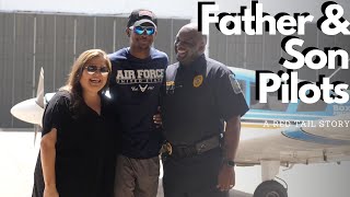 Dad gets his pilot's license after being inspired by son