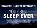 Deep Sleep Guided Meditation and Sleep Hypnosis | Reduce Stress and Anxiety | Dark Screen Experience