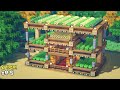 ⚒️ 마인크래프트 건축 강좌: 아주 획기적인 3층 농부 집짓기 🌾｜Minecraft Tutorial : Large Farm House Build