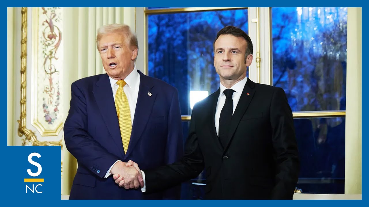 Trump-Macron Viral Handshake, Biden Sends $1B to Ukraine, & Illegal Migrant Bounty Bill Proposed