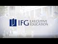 Prsentation de loffre de formation ifg executive education